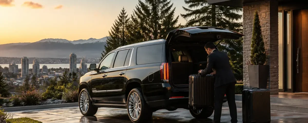 Burnaby to YVR by limo