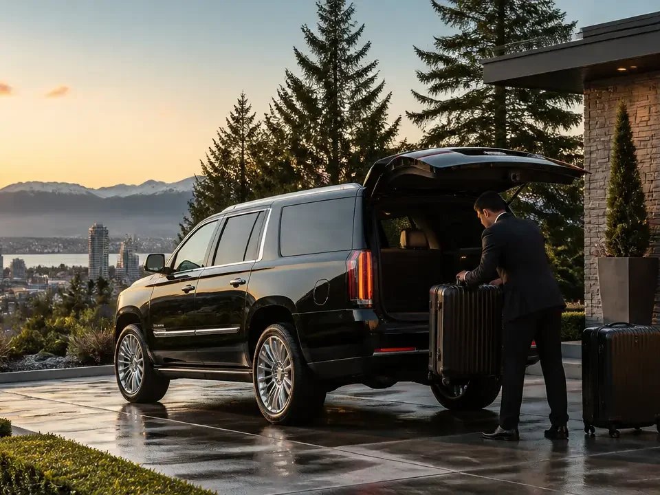 Burnaby to YVR by limo