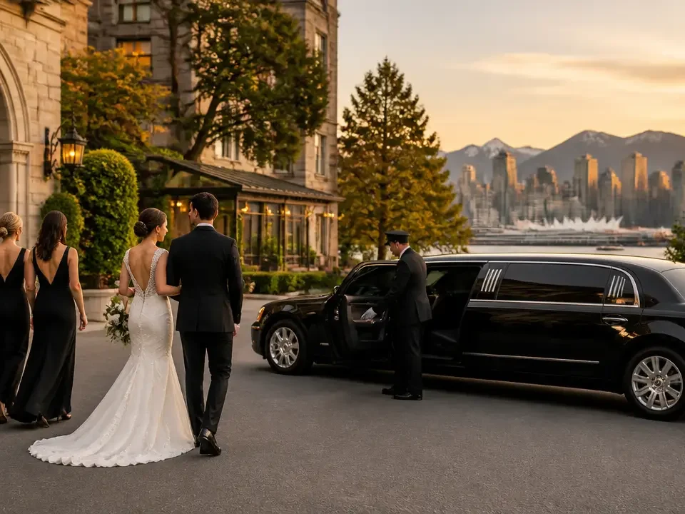 Vancouver wedding transportation timeline