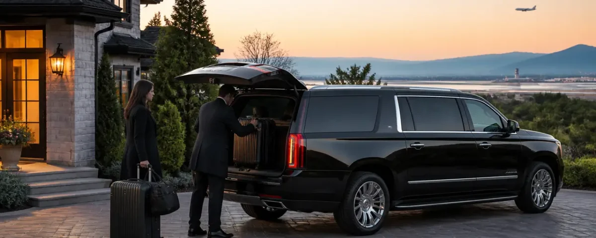 Surrey to YVR by limo